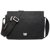 L1577 Troop London Classic Messenger Bag (Medium) Charcoal