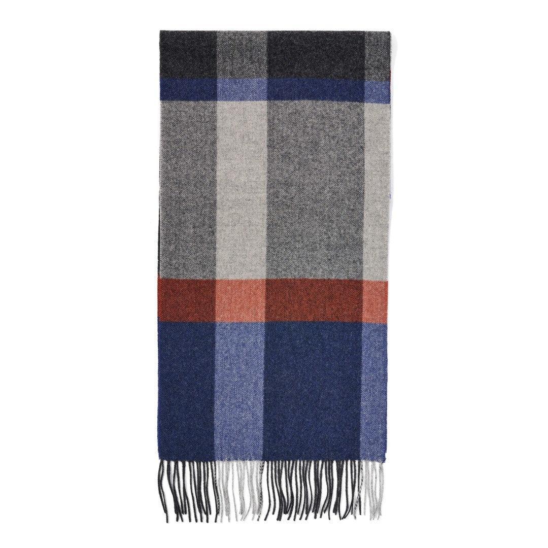 Failsworth Lambswool Checked Scarf - 800
