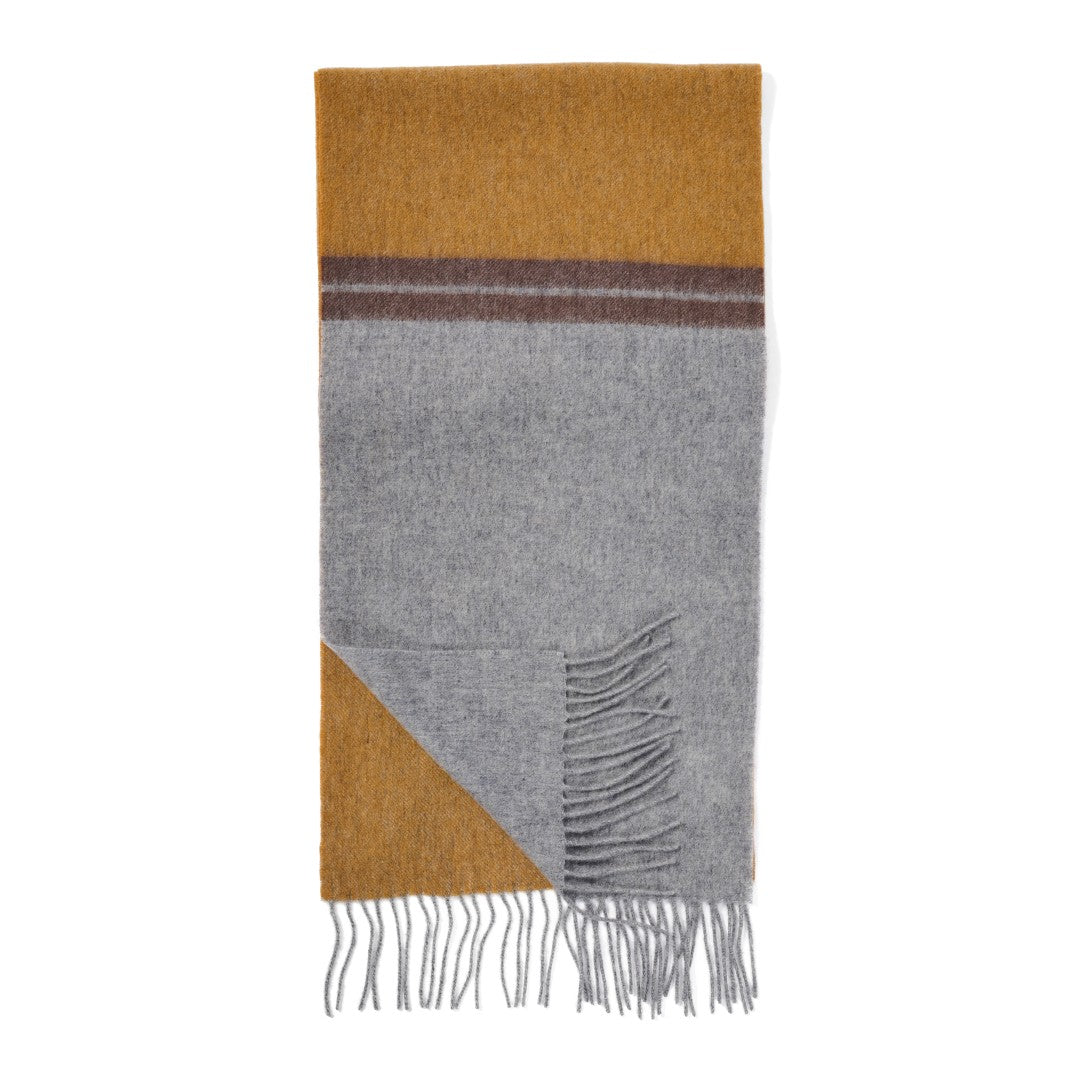 Failsworth Lambswool Scarf - Mustard