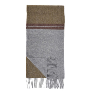 Failsworth Lambswool Scarf - Olive