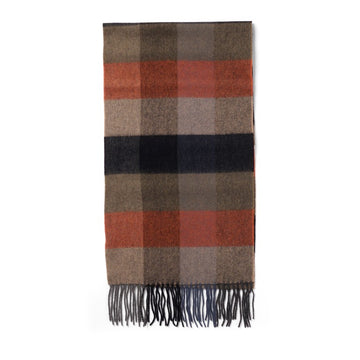 Lambswool Checked Scarf - 720