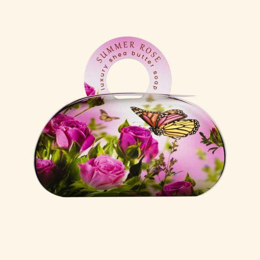 Summer Rose Gift Soap - 260g - RUTHERFORD & Co