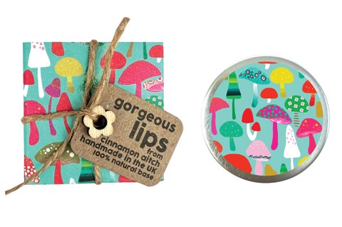 Mushrooms - Raspberry & Vanilla Lip Balm