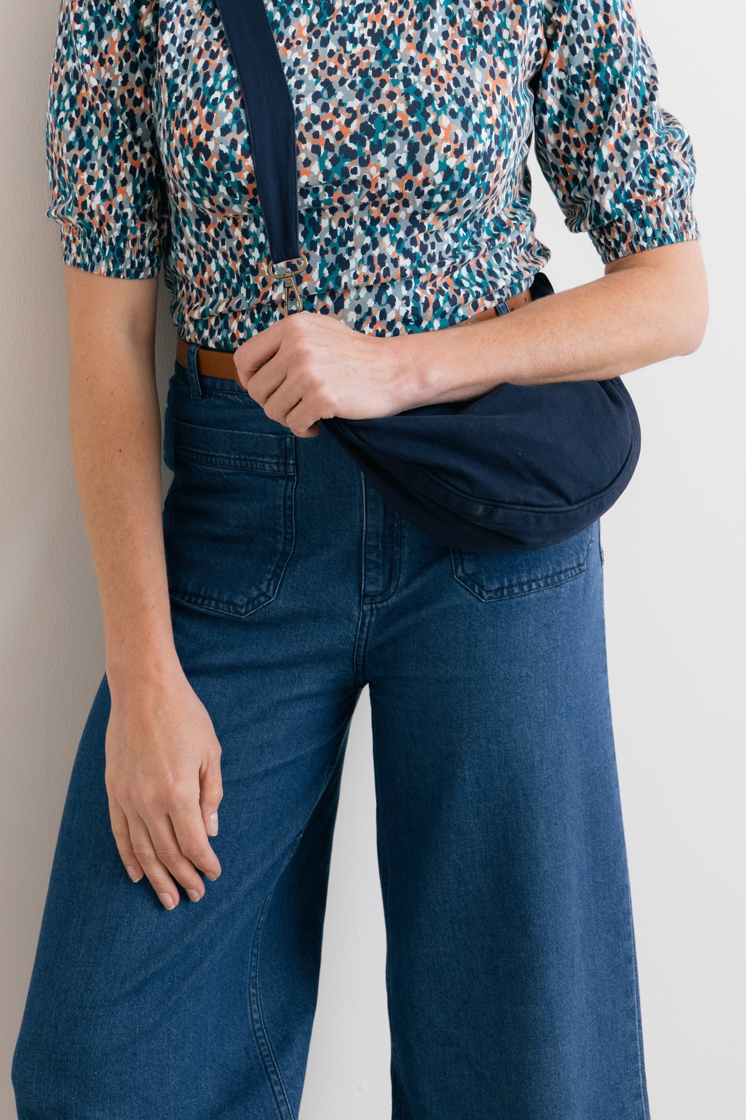 Crossbody Bag Twill Navy / Os