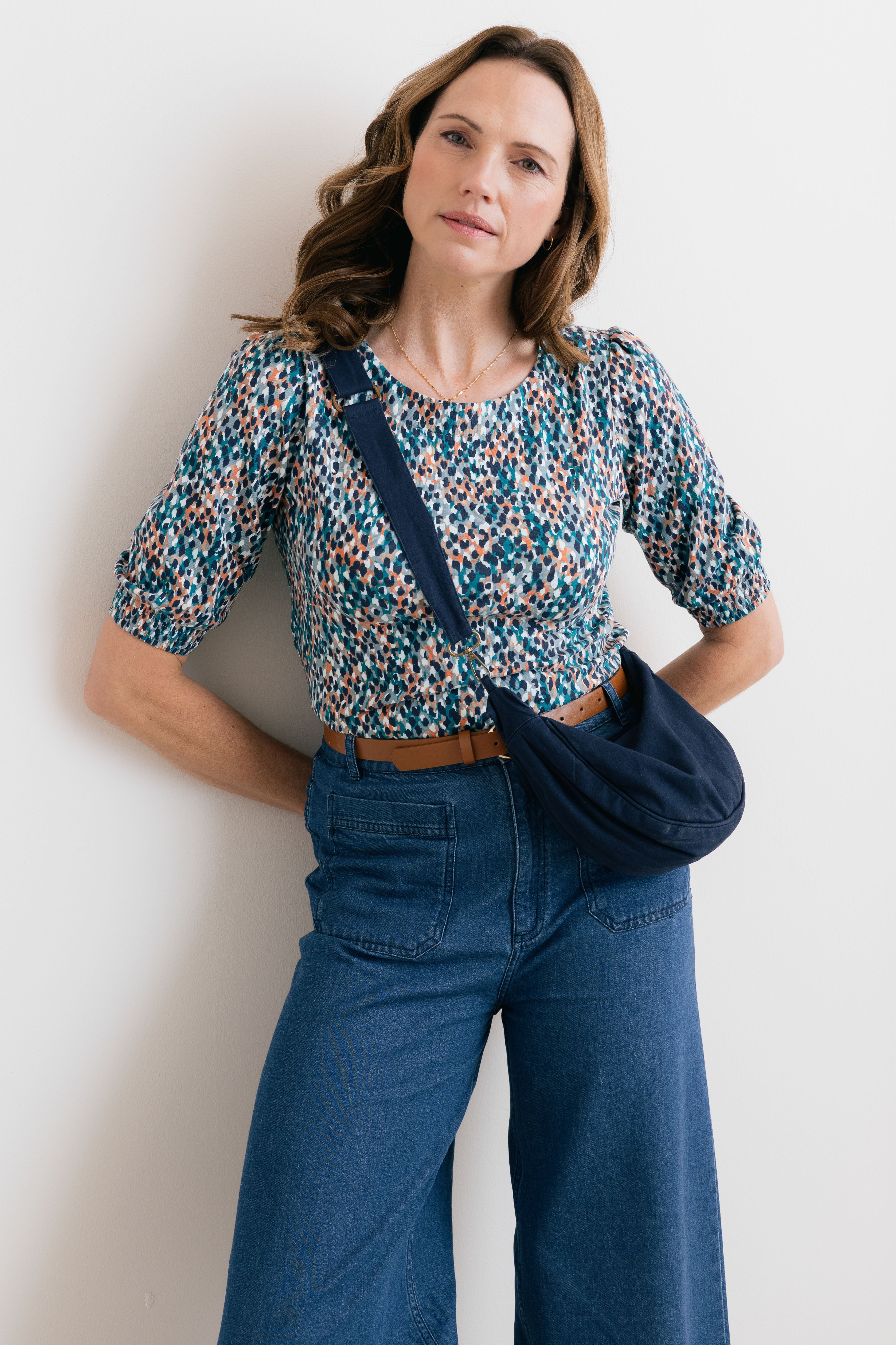 Crossbody Bag Twill Navy / Os