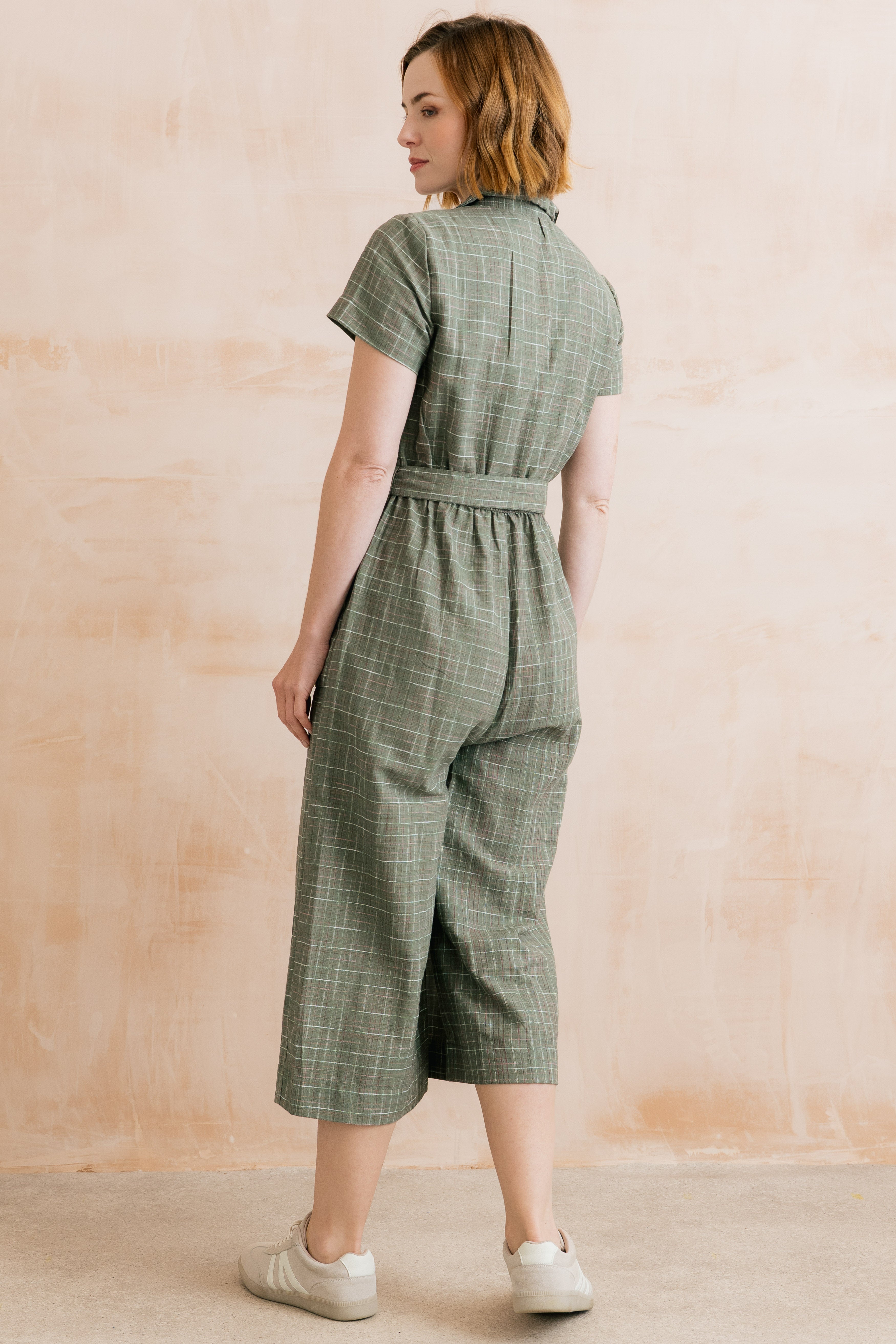 Josie Jumpsuit Multi Colour Check Multi