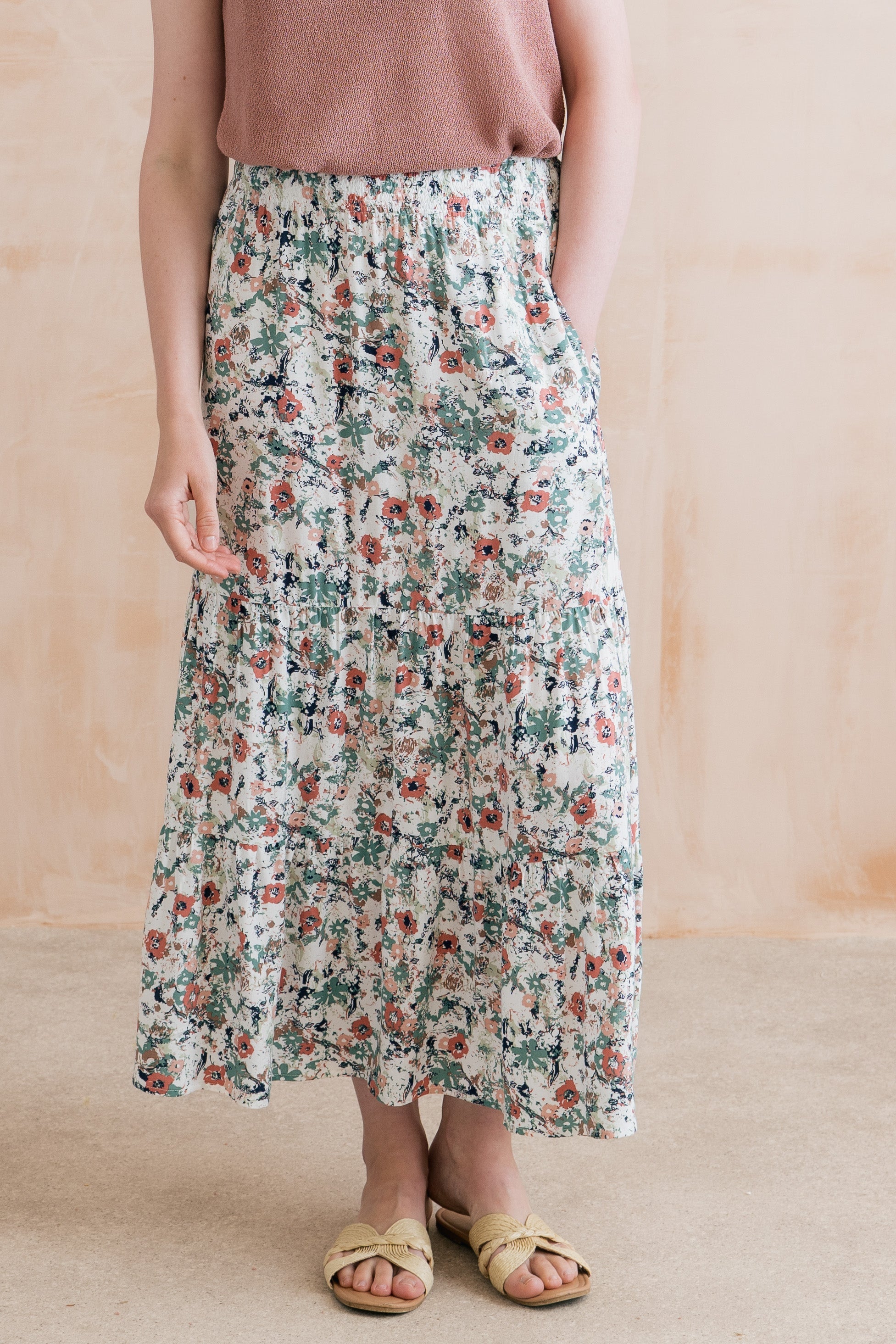 Evie Skirt Rewild Ecru
