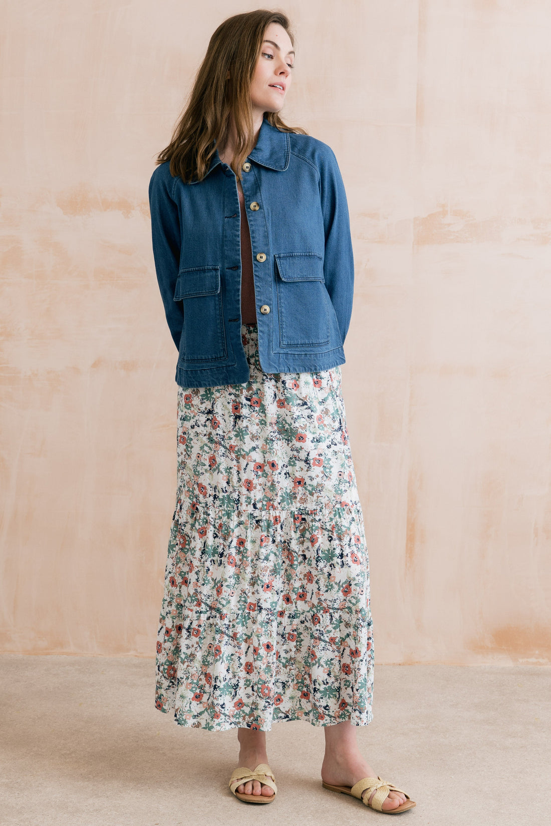 Evie Skirt Rewild Ecru