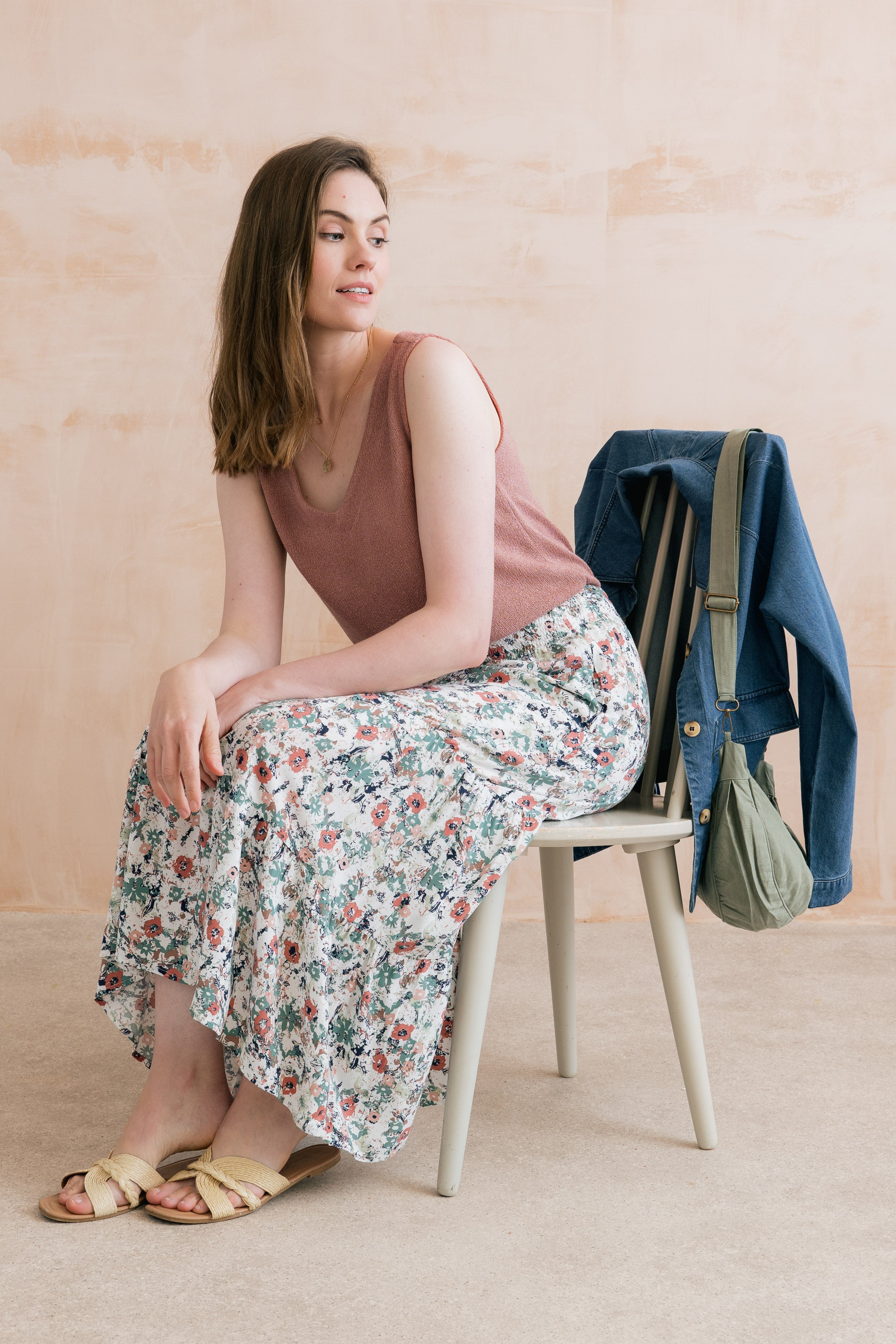 Evie Skirt Rewild Ecru