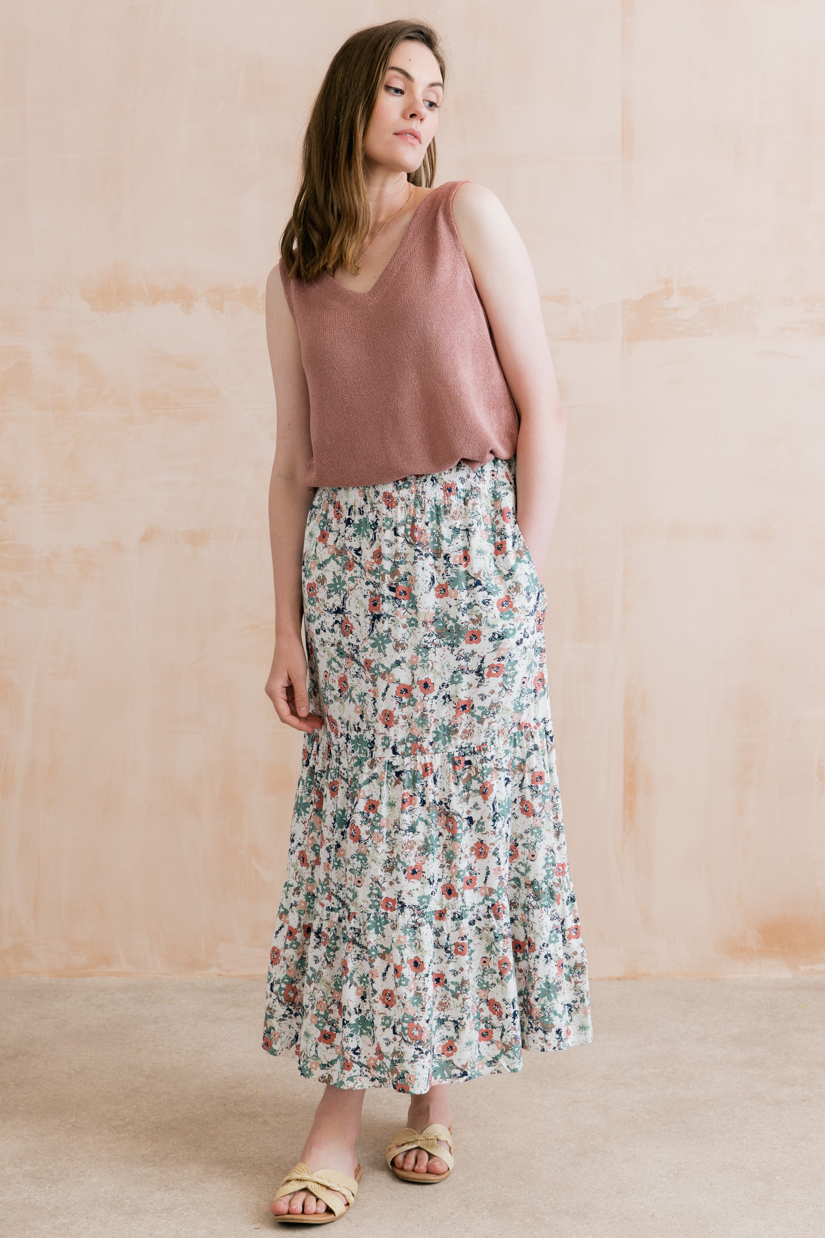 Evie Skirt Rewild Ecru