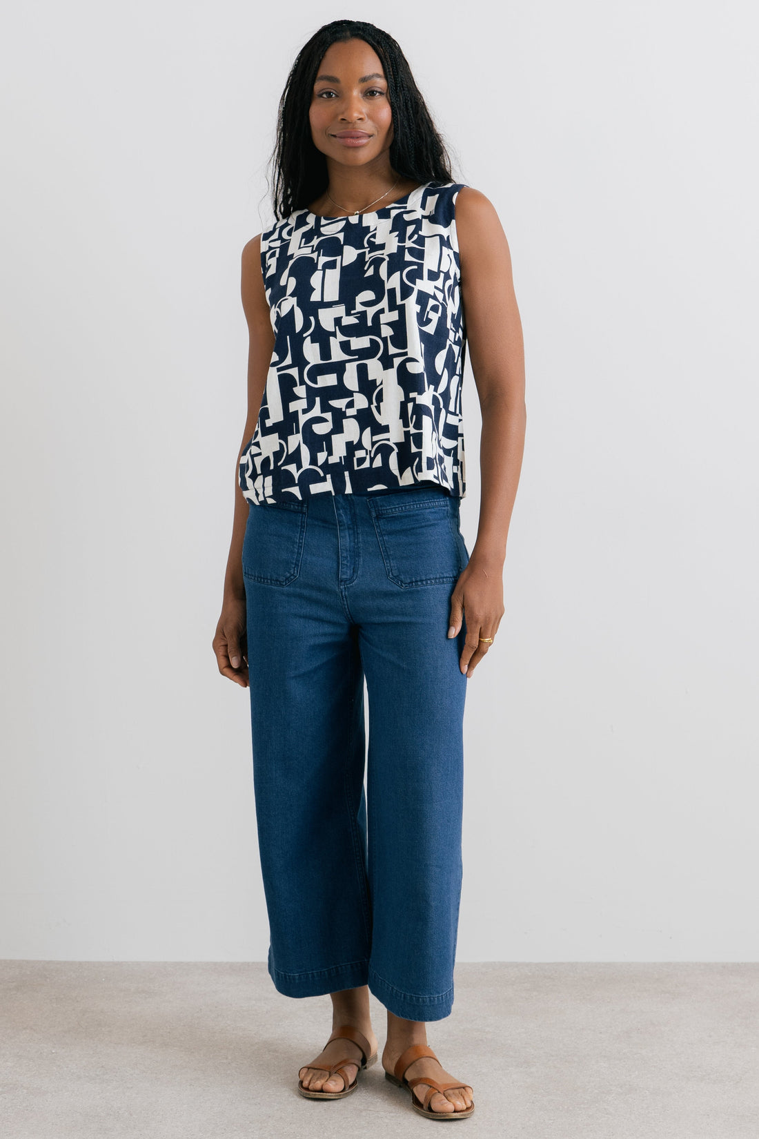 Cora Vest Highline Navy