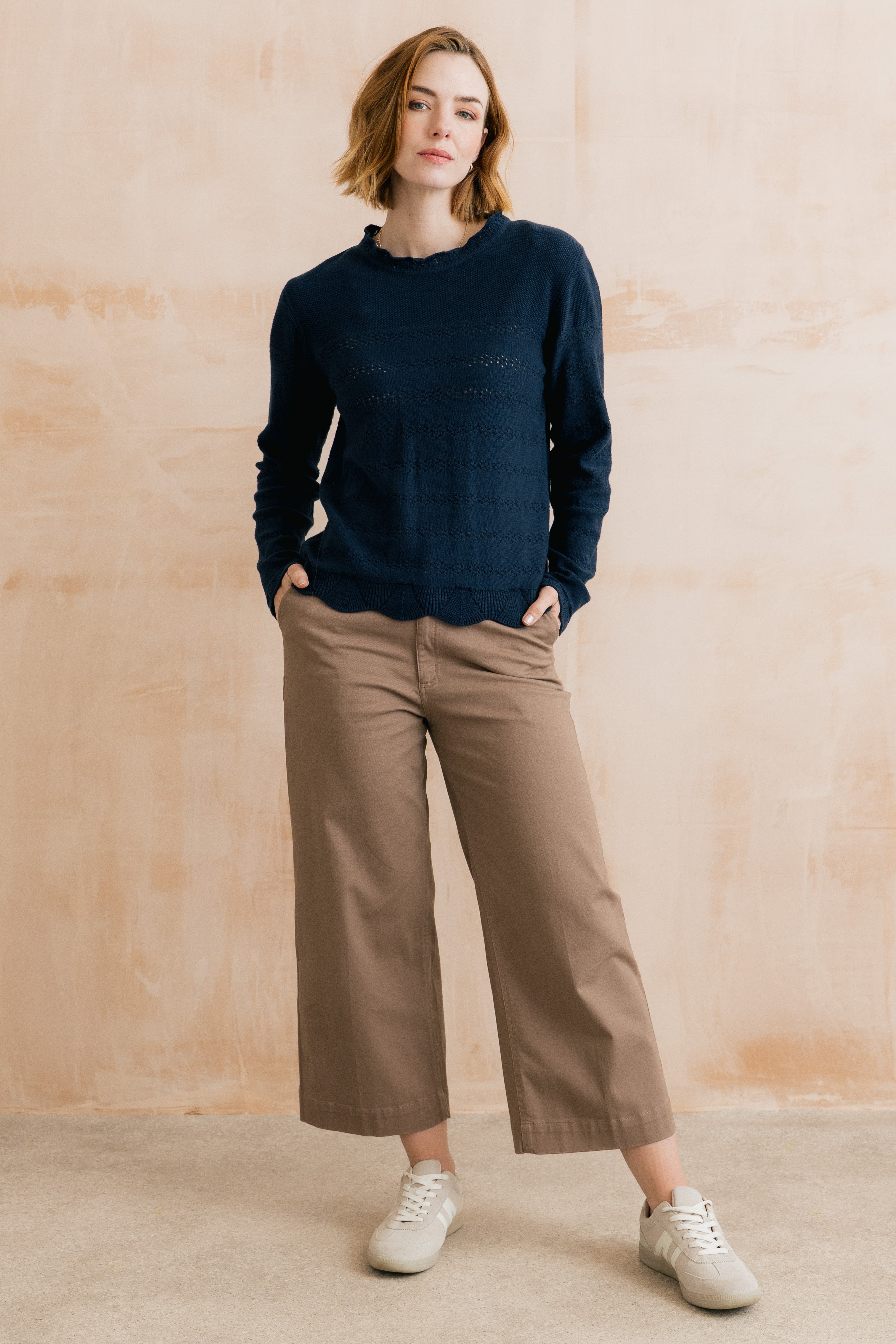 Rosie Jumper Organic Cotton Navy