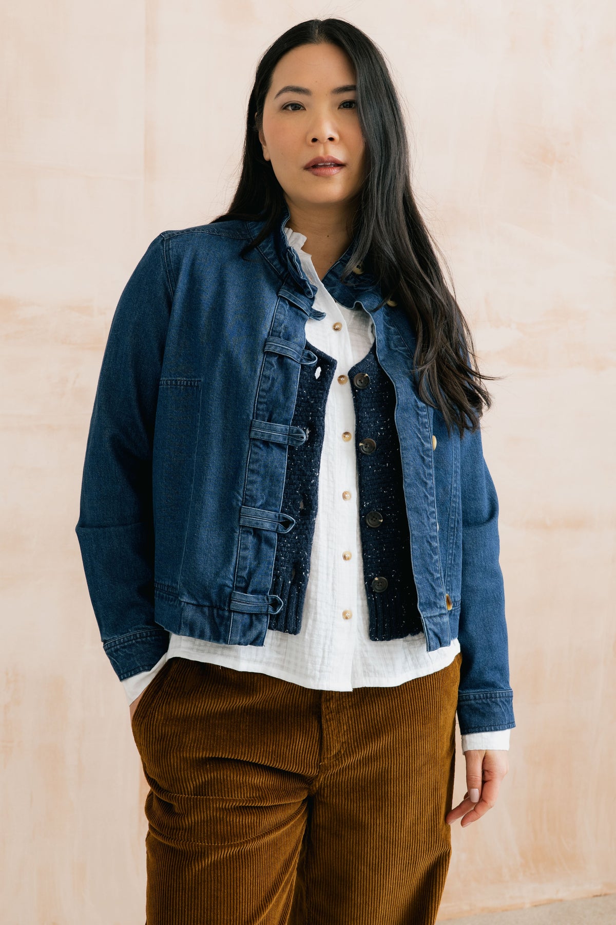 Docklands Denim Jacket Blue