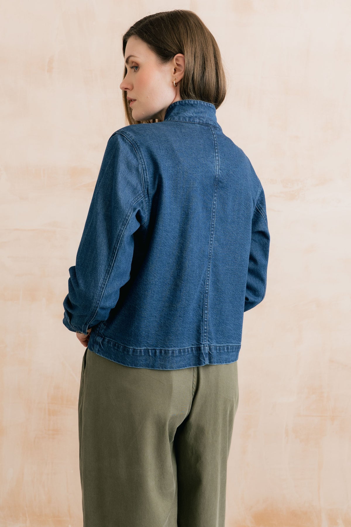 Docklands Denim Jacket Blue