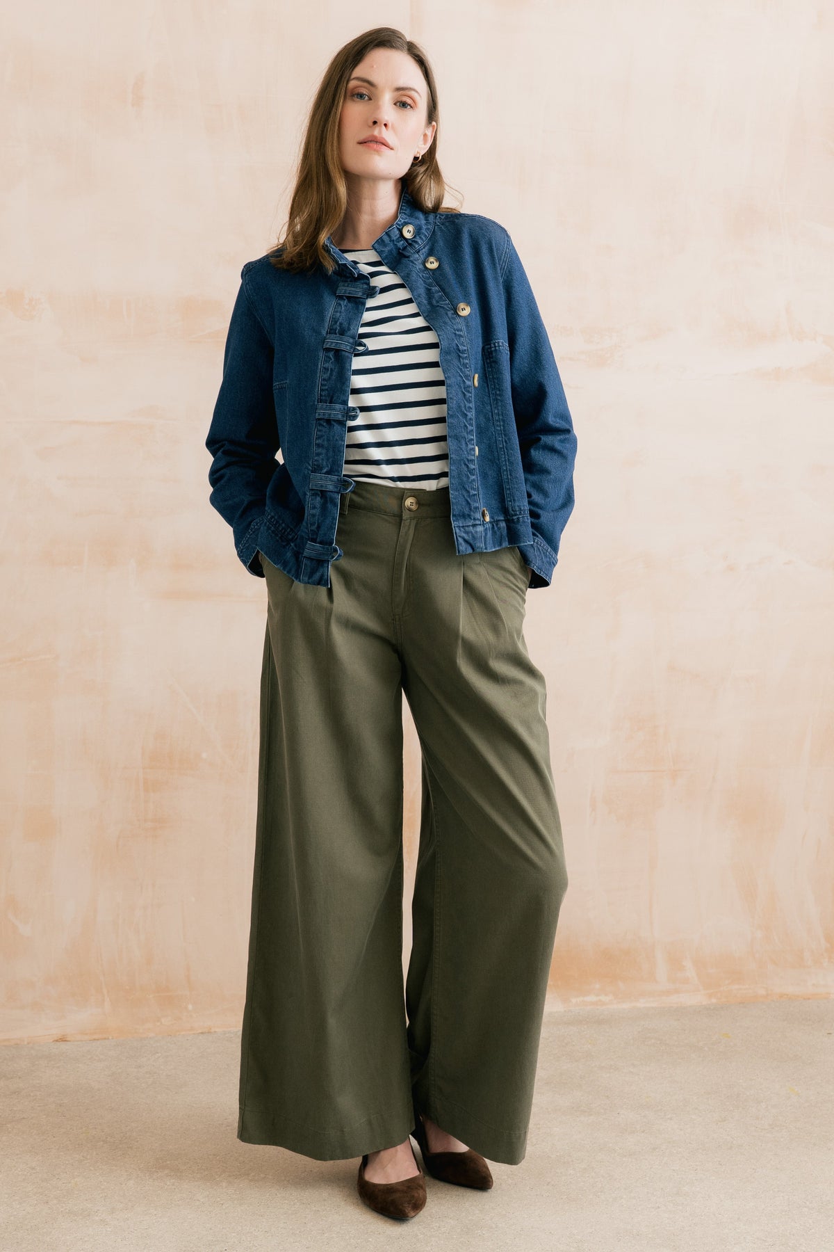 Docklands Denim Jacket Blue