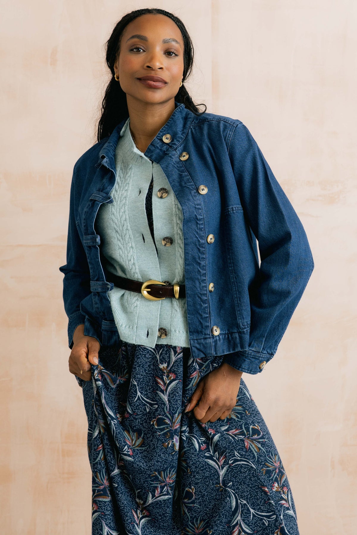 Docklands Denim Jacket Blue