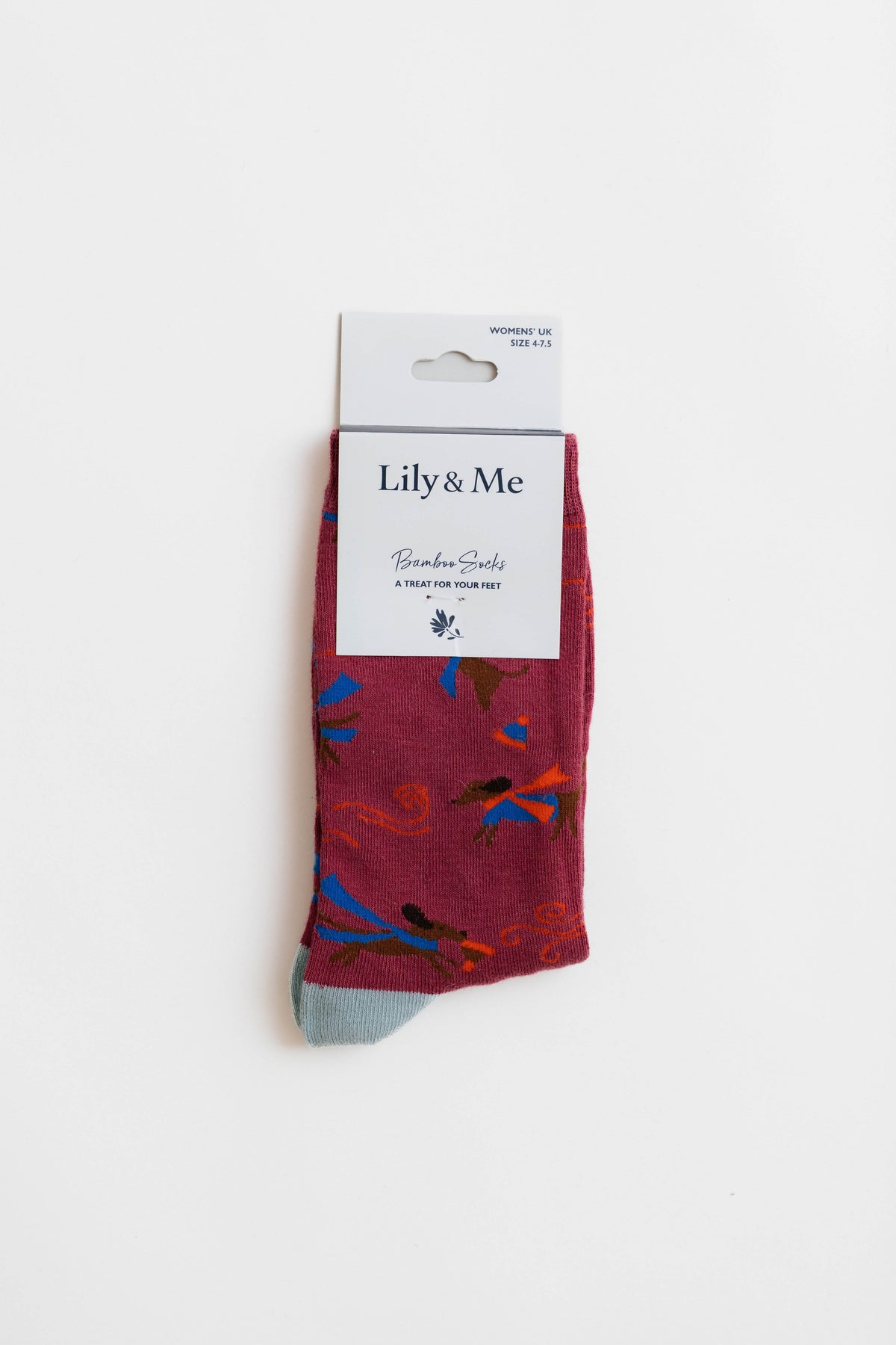 Windy Day Dogs Socks And Dog Keyring Giftbox