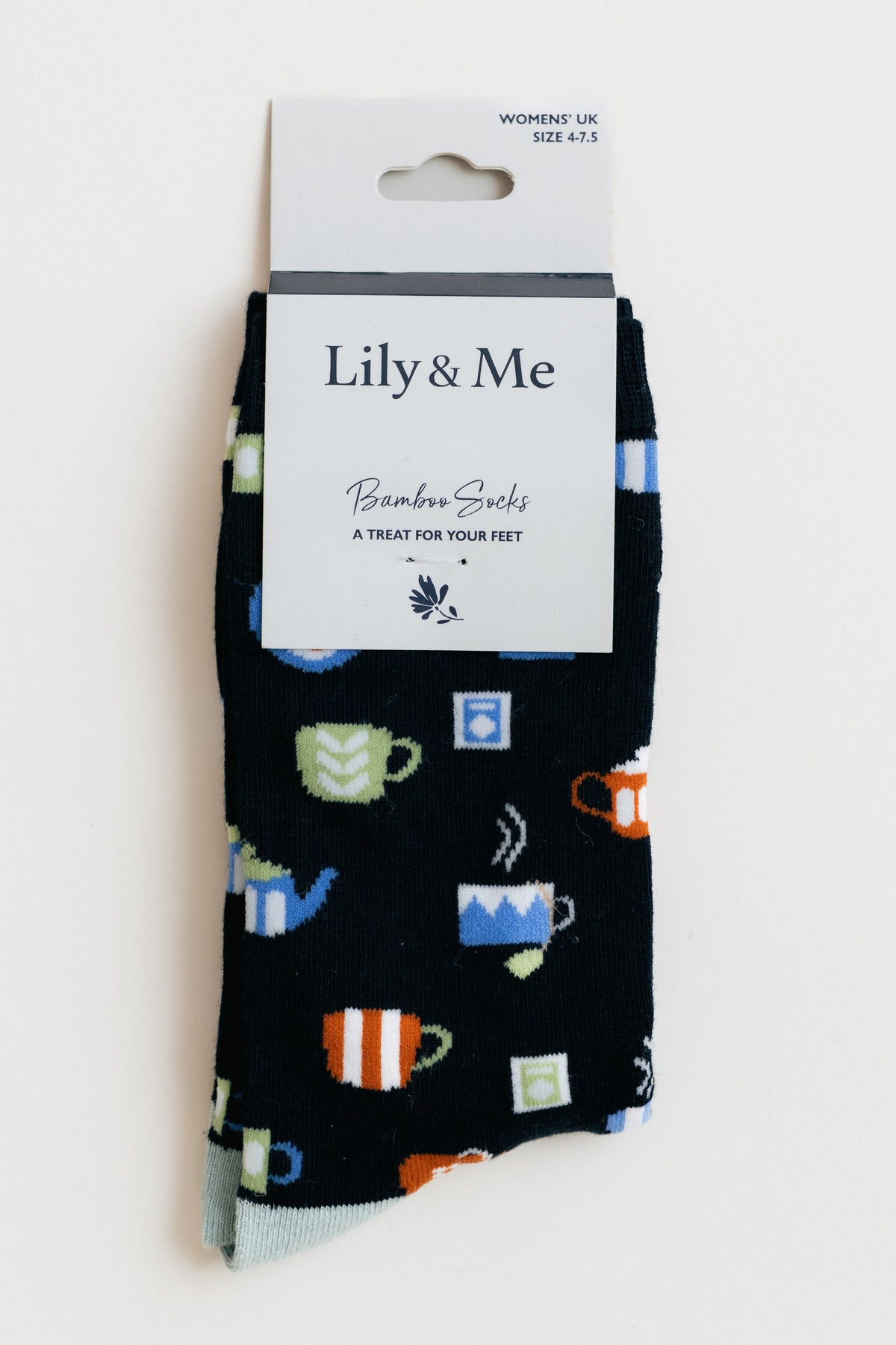 The Perfect Cuppa Socks And Lovely Cuppa Keyring Giftbox