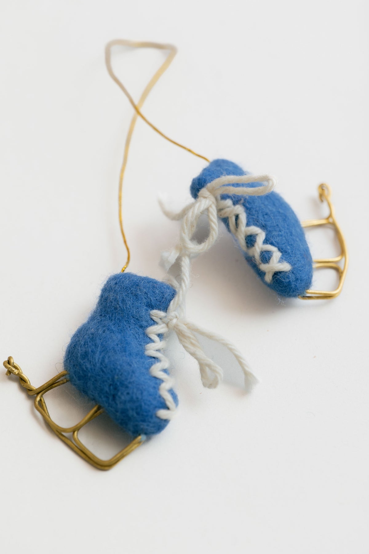 Winter Holiday Socks And Ice Skates Decoration Giftbox
