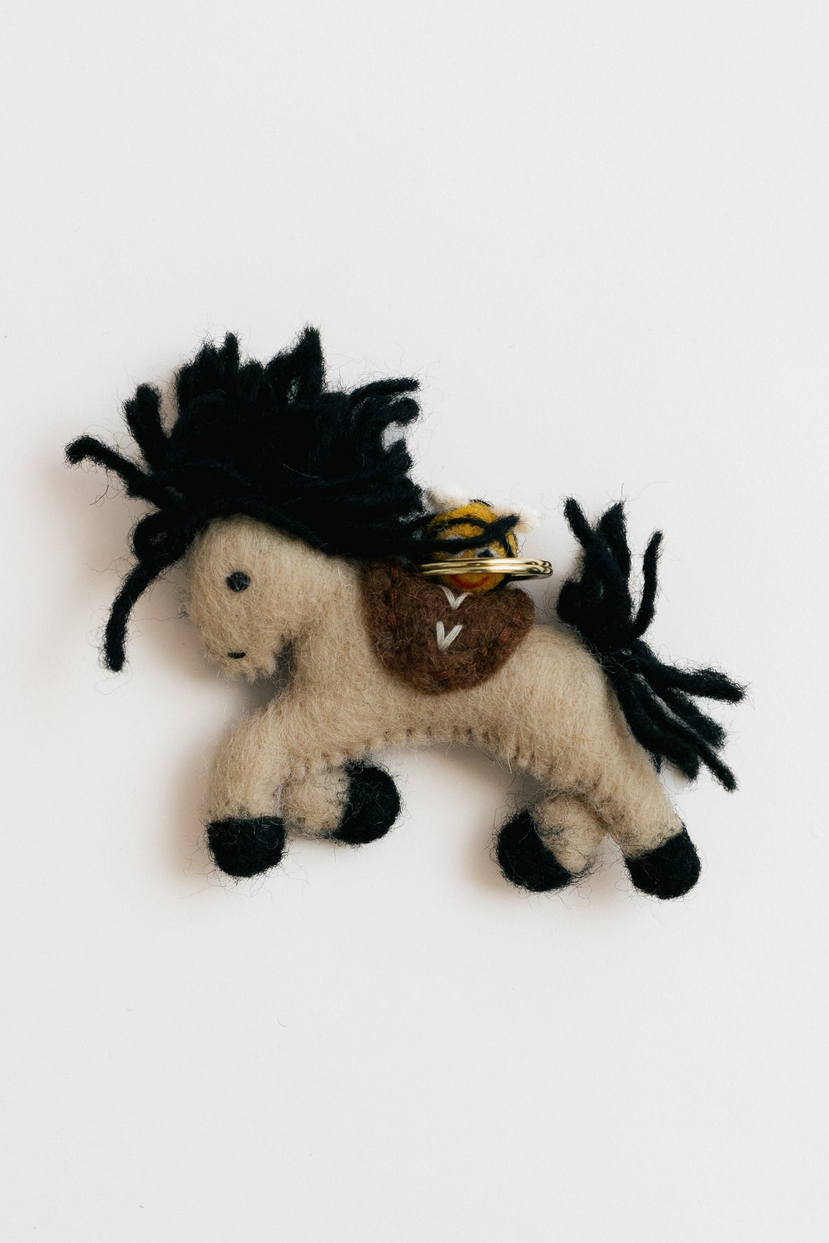 Folk Horse Socks And Horse Friends Keyring Giftbox
