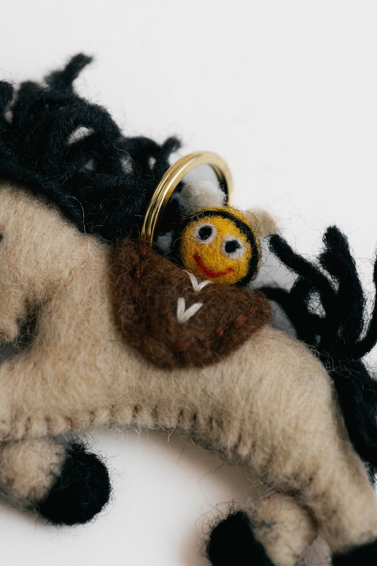 Folk Horse Socks And Horse Friends Keyring Giftbox