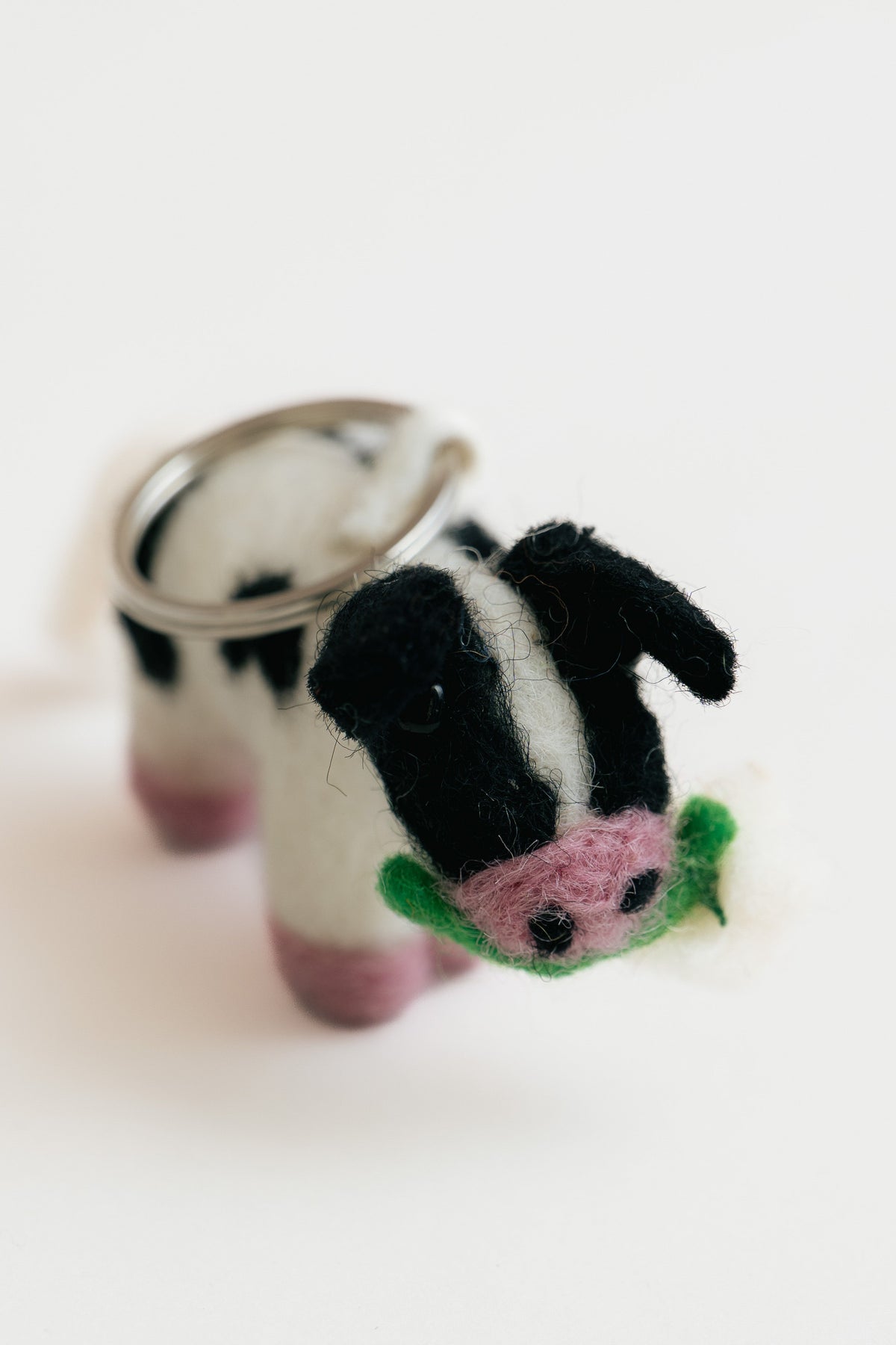Country Scene Socks And Cow Keyring Giftbox