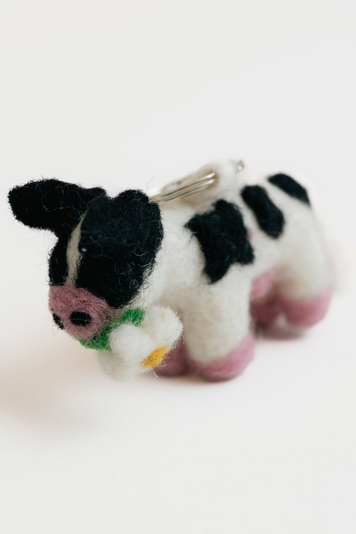 Country Scene Socks And Cow Keyring Giftbox