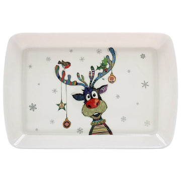 Xmas Bug Art Tray Rudolph