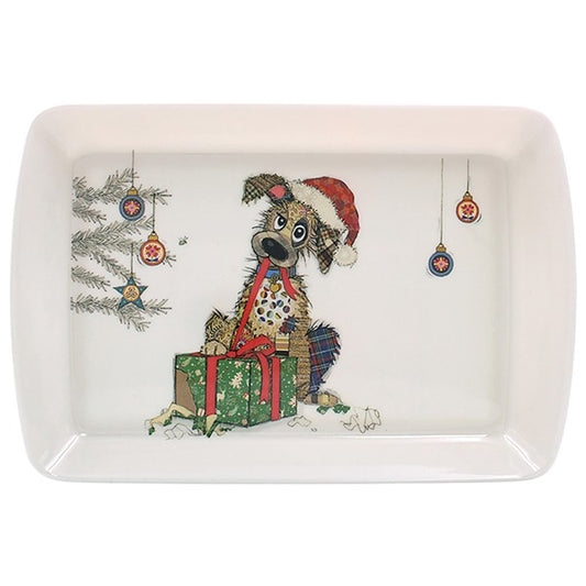 Xmas Bug Art Tray Mutt