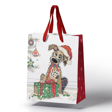 Xmas Bug Art Gift Bag Mutt