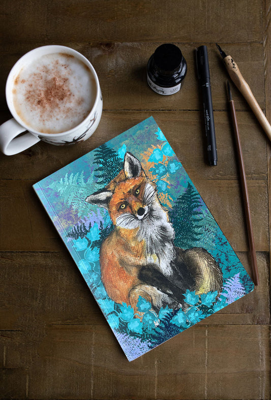 A5 Fox Perfect Bound Paperback Notebook