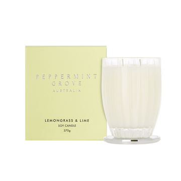 Lemongrass & Lime Soy Candle - RUTHERFORD & Co