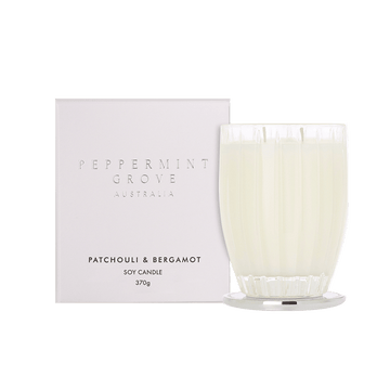 Patchouli & Bergamot Soy Candle - RUTHERFORD & Co