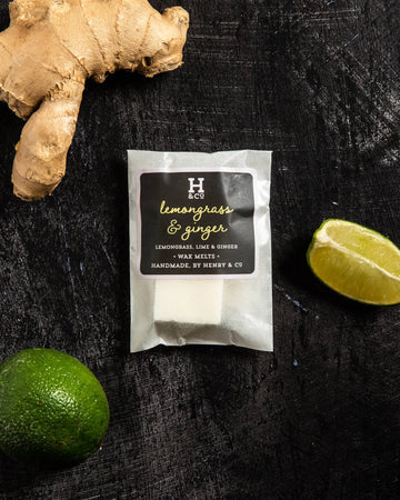 LEMONGRASS & GINGER WAX MELTS - 2 PACK