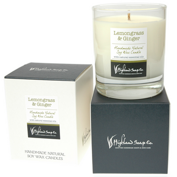 Lemongrass & Ginger Soya Wax Candle 30cl