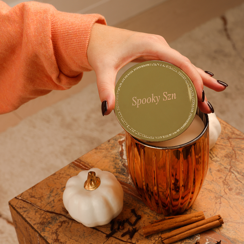 Spiced Pumpkin Treat Soy Candle 370g