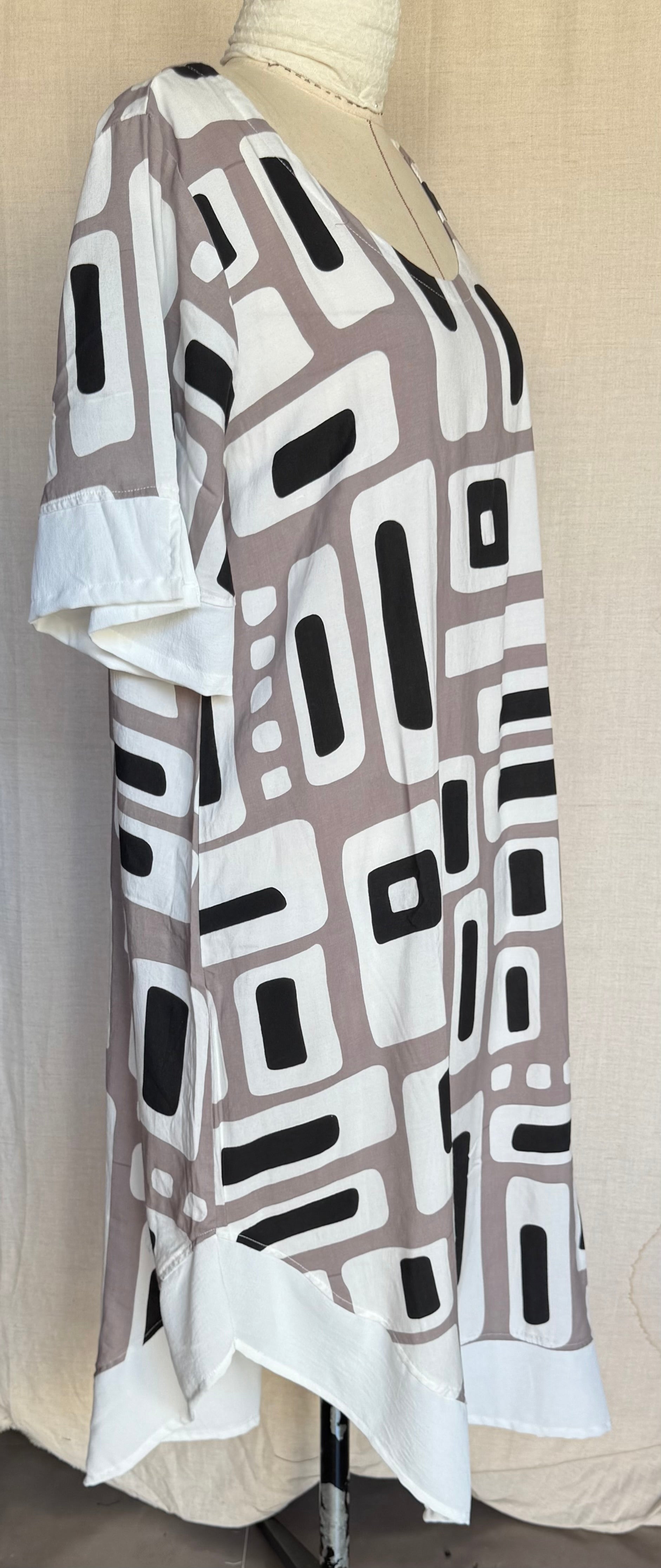 Tara Vao Magali 9047 L Dress Ecru