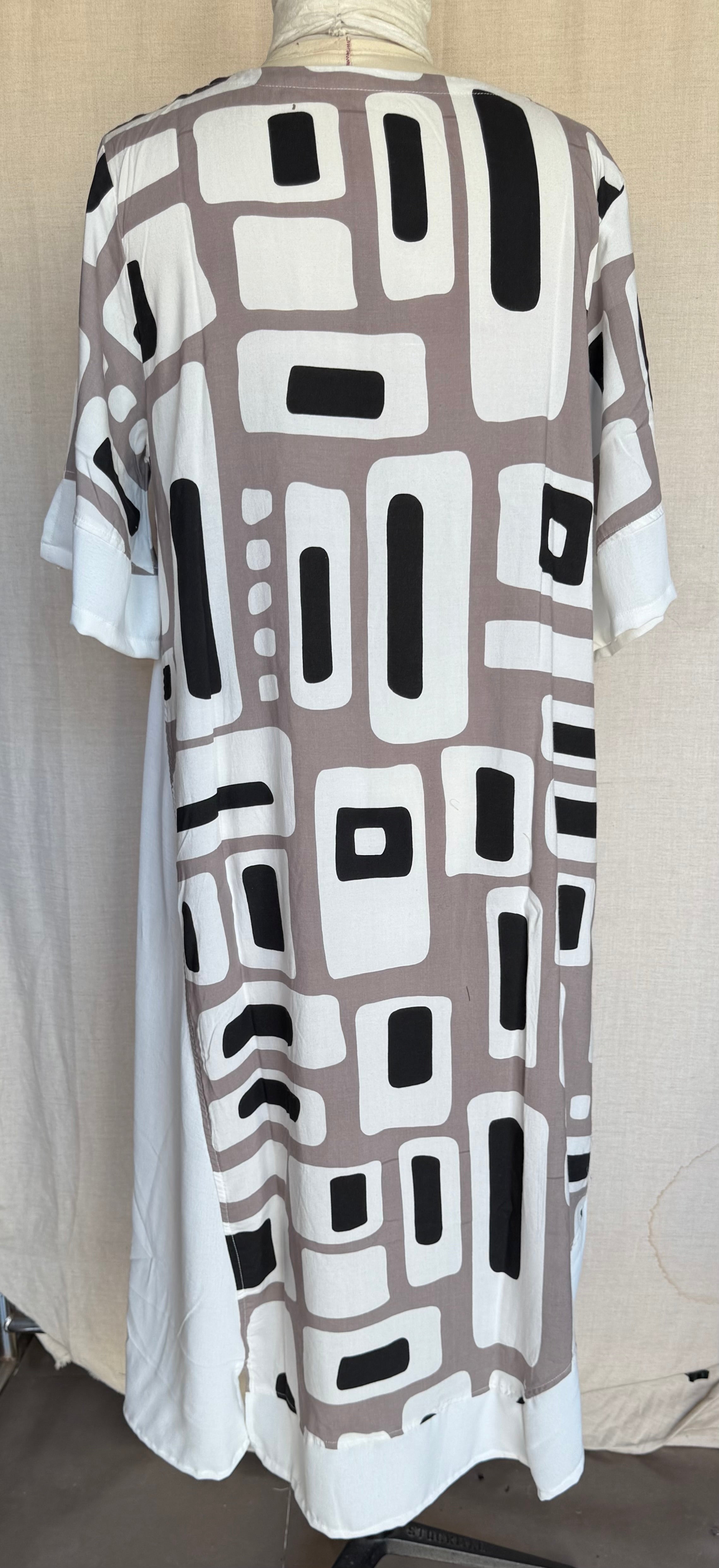 Tara Vao Magali 9047 L Dress Ecru