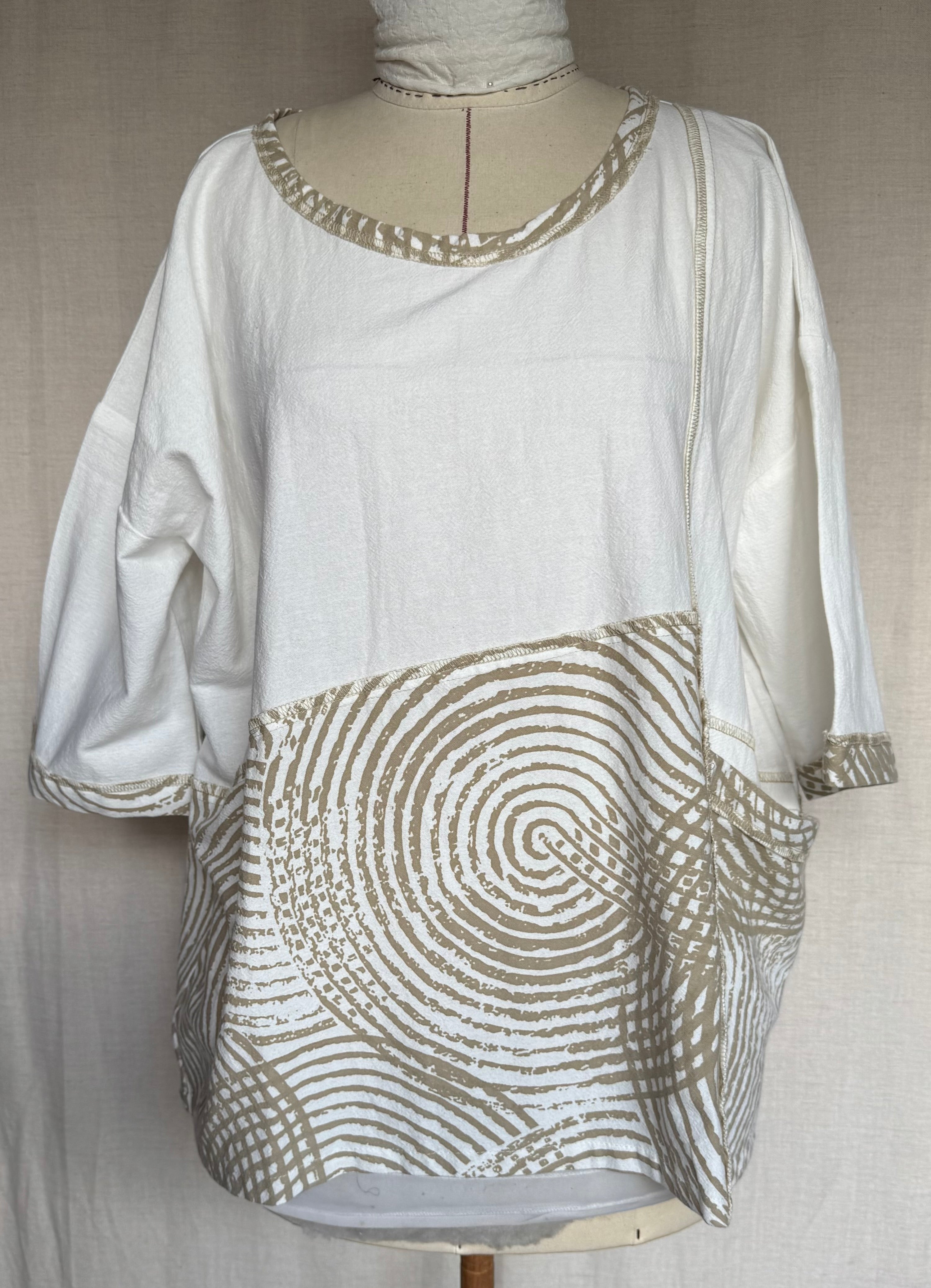 Tara Vao Martha 2135 L. Top Ecru
