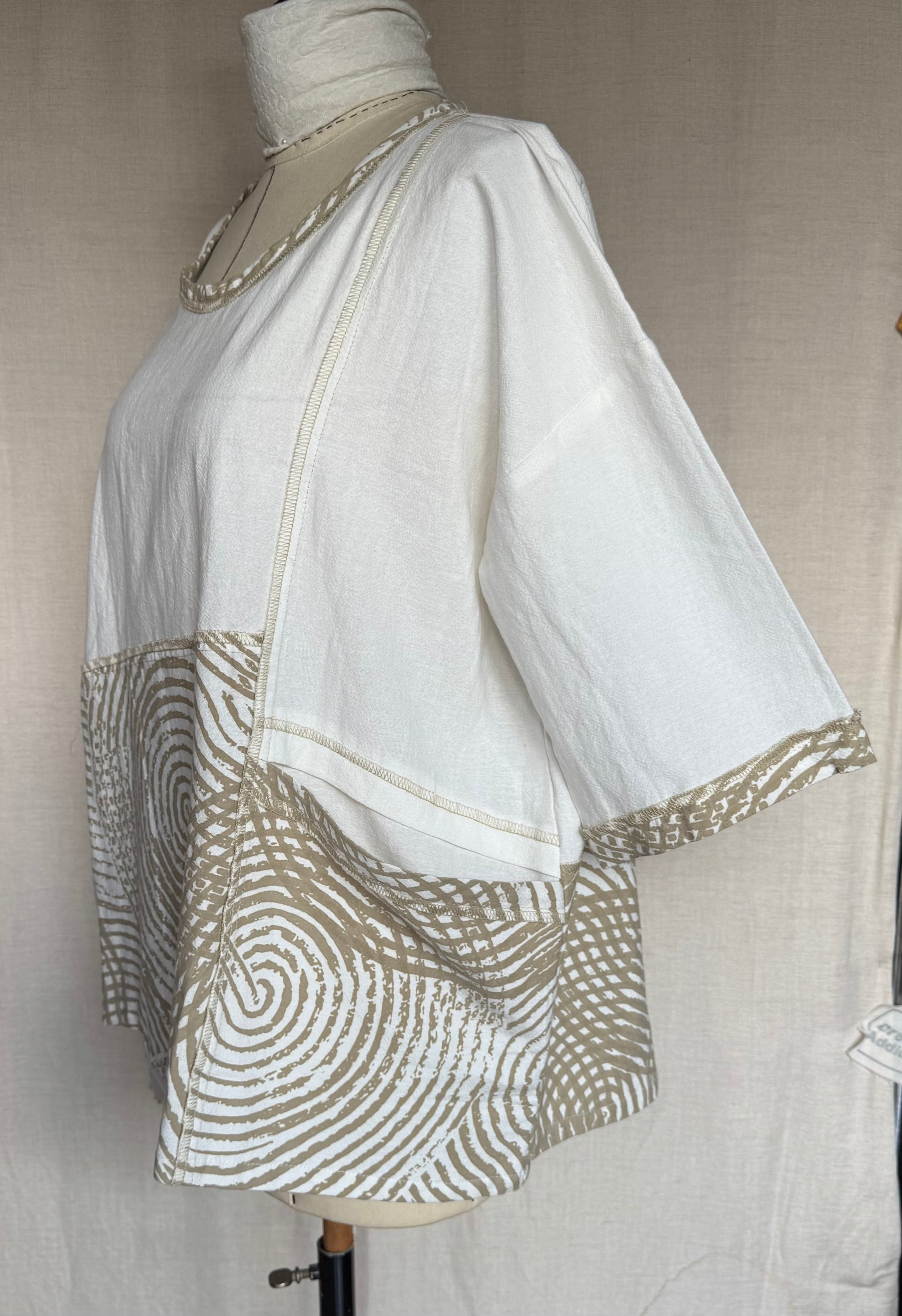 Tara Vao Martha 2135 L. Top Ecru