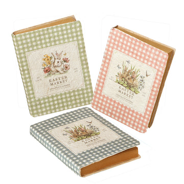 Blue Gingham Notepad