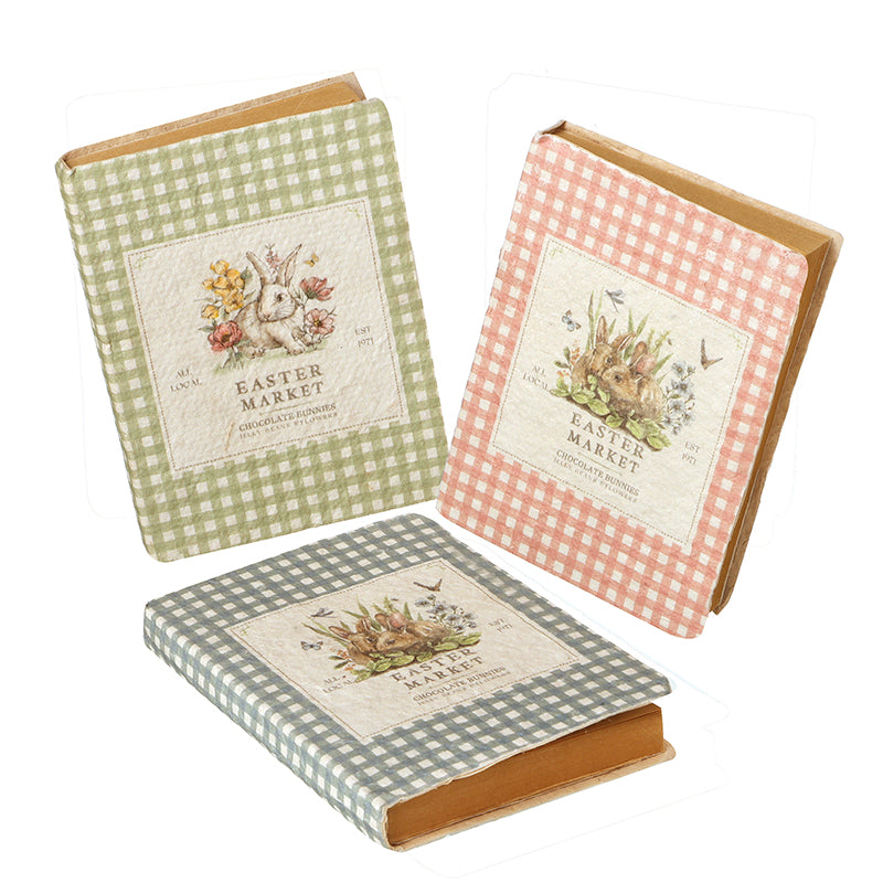 Blue Gingham Notepad