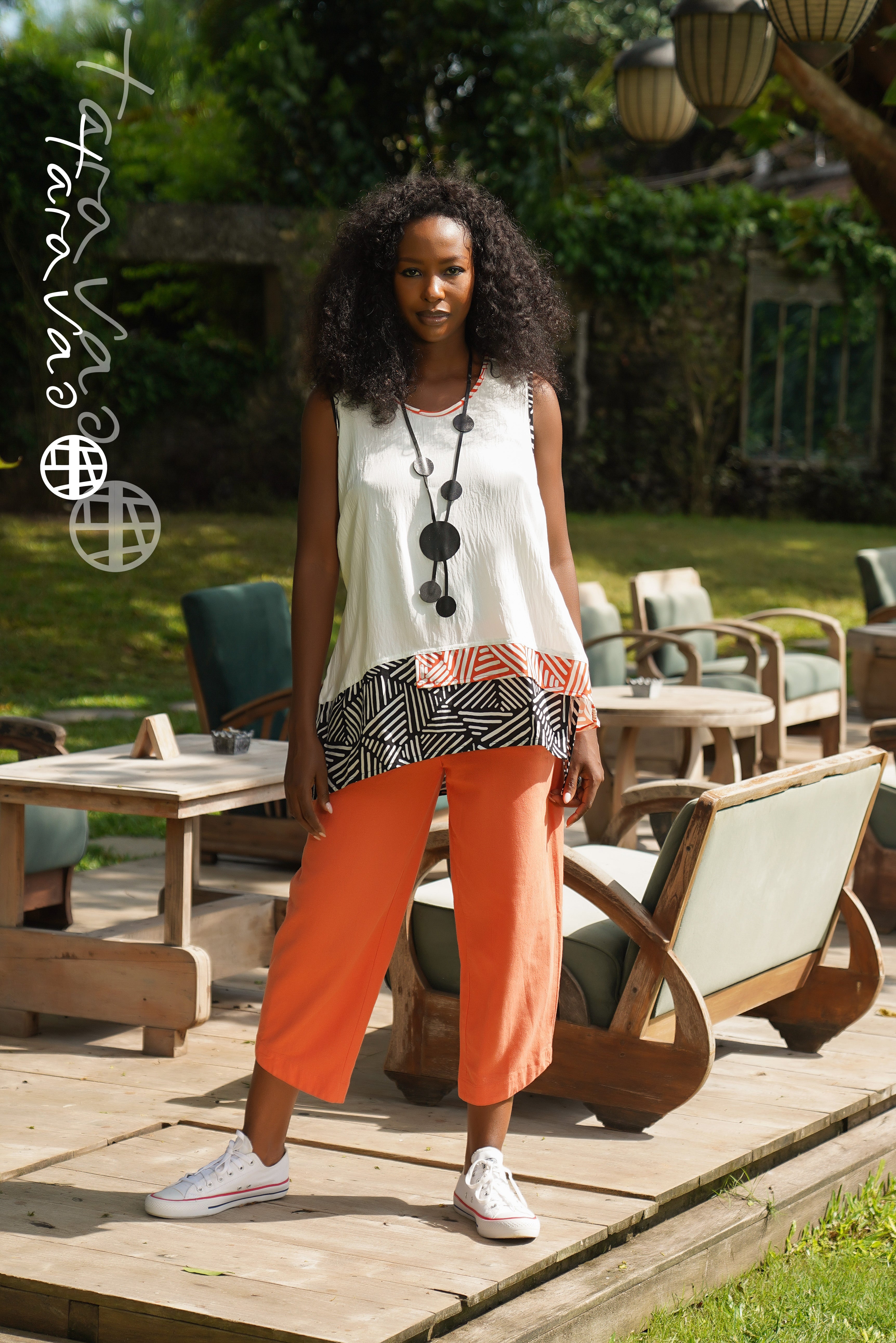 Tara Vao Moana 2139 L. Top Ecru