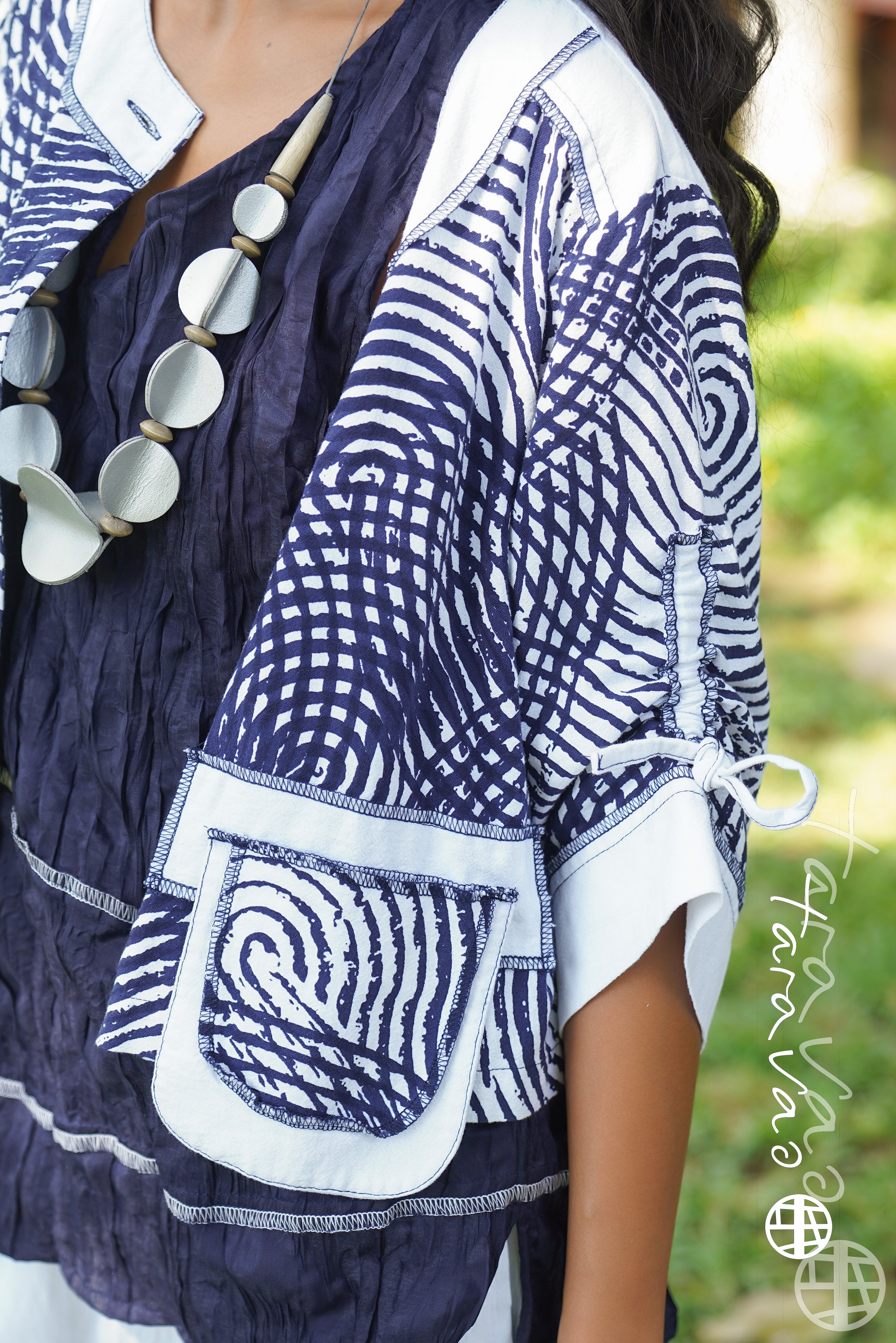 Tara Vao Morgan 2094 L. Top Navy