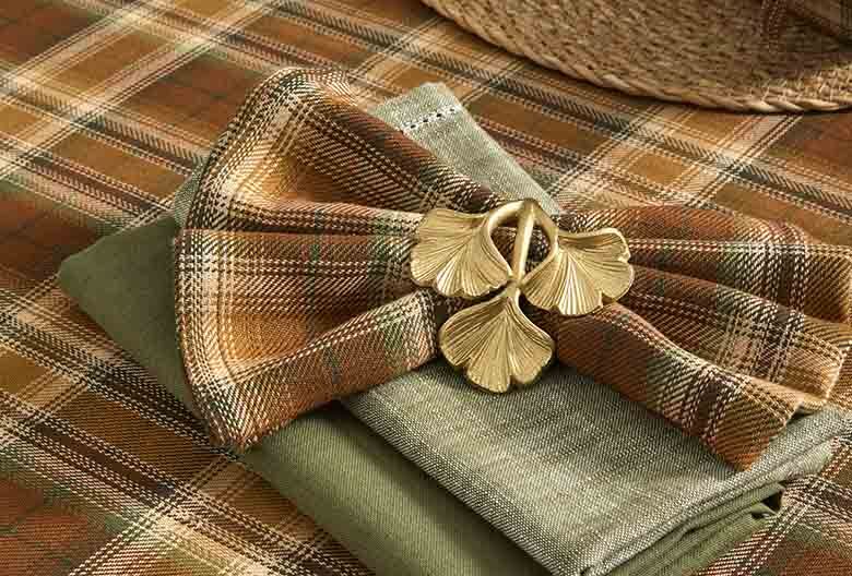 Moorland plaid napkin (set of 4)