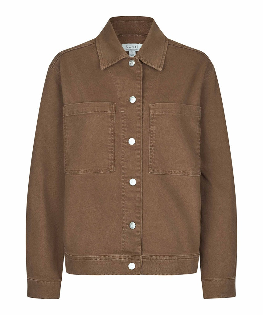 MaJunessai Jacket Slate Black