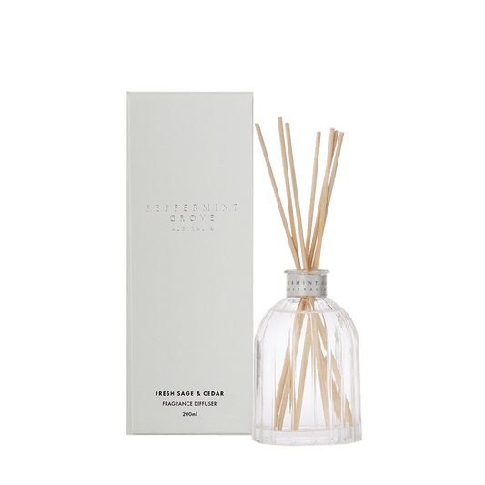 Fresh Sage & Cedar Fragrance Diffuser - RUTHERFORD & Co