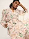 Anais Multi Paisley Printed Maxi Dress