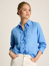 Selene Blue 100% Linen Shirt