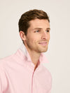 Oxford Pink Classic Fit Short Sleeve Shirt